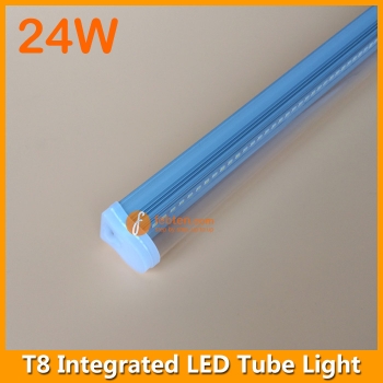 24W LED Integrated T8 Tube Light 120cm