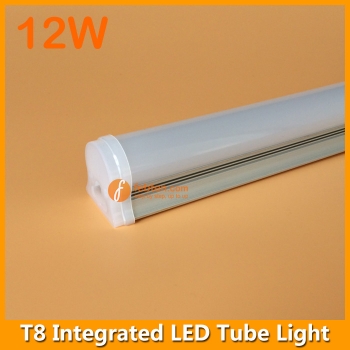 12W LED Integrated T8 Tube Light 60cm