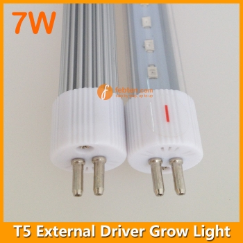 7W LED Plant Light T5 G5 2foot with External Driver