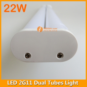 22W LED 2G11 Dual Tubes Light 542mm 4pins