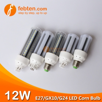 E27 GX10 G24Q 12W LED Corn Bulb