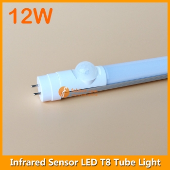 0.6m 12W Infrared Sensor LED T8 Lamp